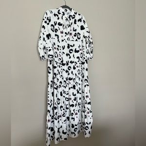 Animal Print Maxi Dress